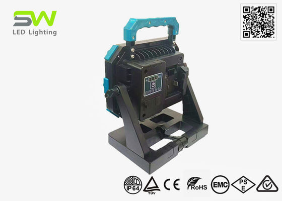 6500 λουμέν ανανεώσιμος 18V 20V φωτισμός εργασίας με εναλλακτική μπαταρία ηλεκτρικού εργαλείου