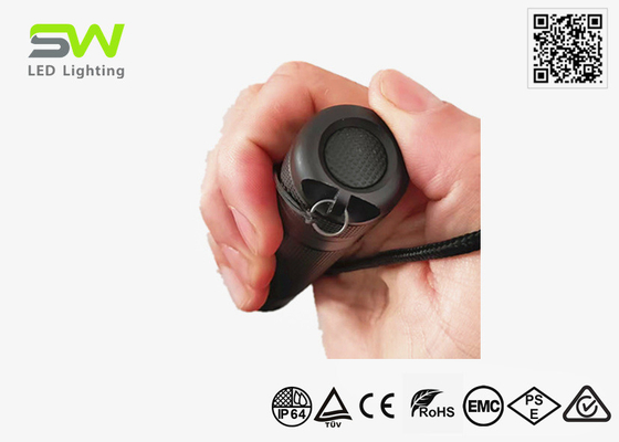 Ηλεκτρονική συσκευή ελέγχου μικρού μεγέθους (EDC) Πυροσβεστήρας 320 λουμέν τροφοδοτείται από 3 μπαταρίες AAA