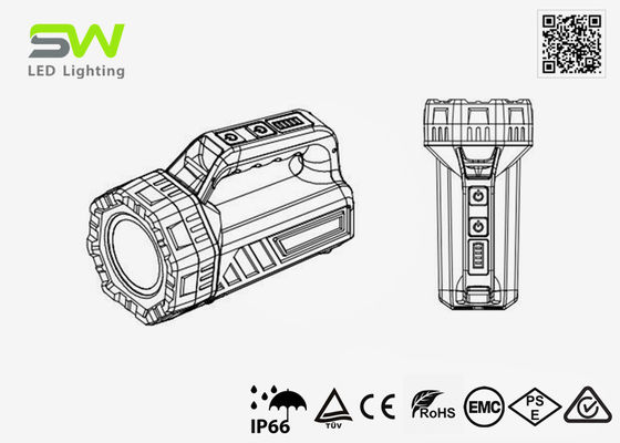 High Power 20W White Laser LEP LED Spotlight For Hunting Remote Distance