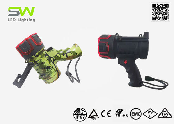 Σύνθετο 1000 λουμέν επαναφορτιζόμενο πλωτό θαλάσσιο προβολέα με κρεμαστό γάντζο