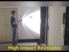 600 μέτρα επαναφορτιζόμενο προβολέα LED 800 Lumen φορητό πιστόλι λαβή 3.5-4.5 ώρες