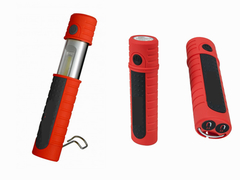 Αναφορτιζόμενο ευέλικτο χειροκίνητο φως επιθεώρησης με μαγνήτες και γάντζο